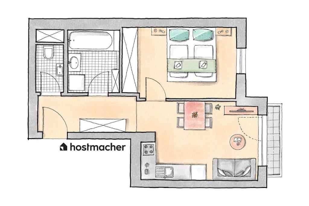 Trendy 1Br, Direct City Access By Hm Vienna Esterno foto